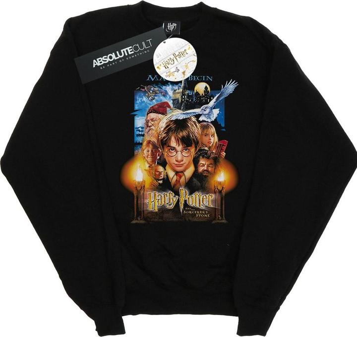 Produktbild The Sorcerer's Stone Poster Sweatshirt Mädchen (140, 146)