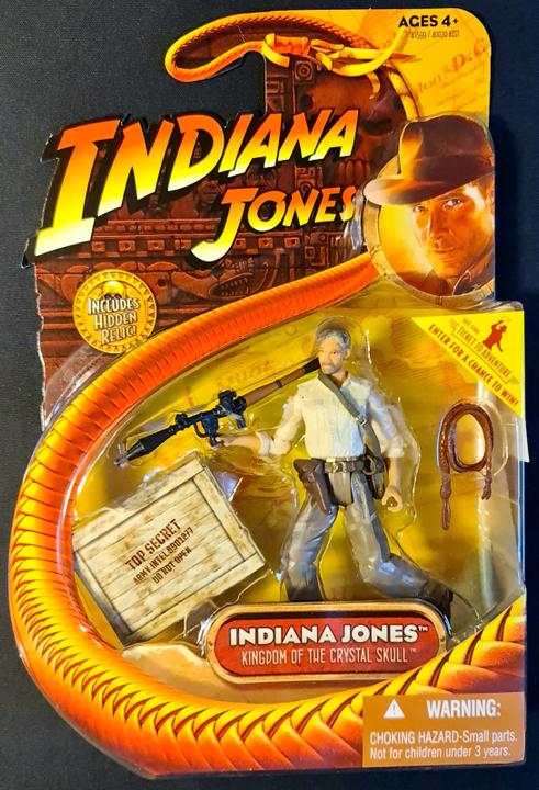 Actual product image Hasbro Indiana Jones and the Kingdom of the Crystal Skull Action Figure 2008 Indiana Jones