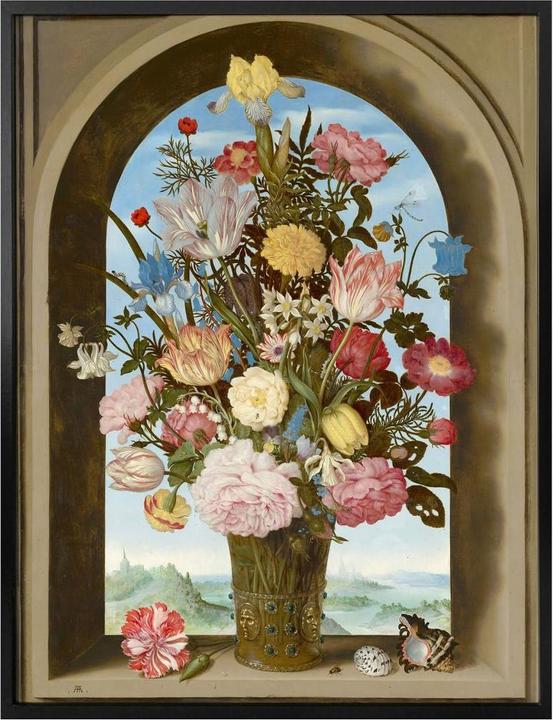 Actual product image Trenddeko Flower vase in a window niche (30 x 40 cm)