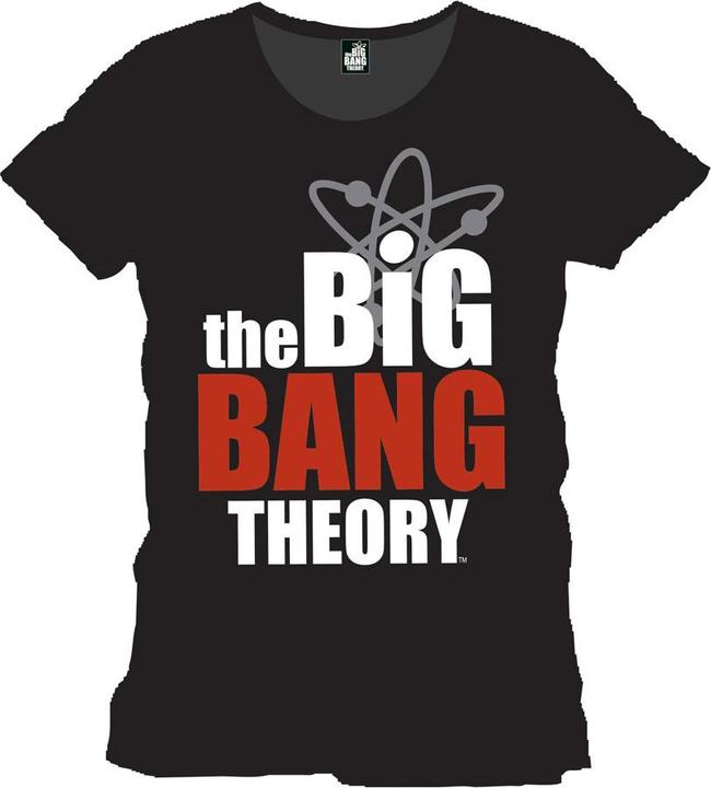 Actual product image Codi The Big Bang Theory T- Logo black (S)