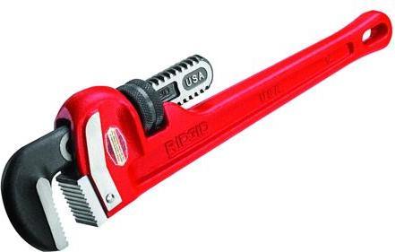 Actual product image Ridgid Pipe wrench straight (350 mm)