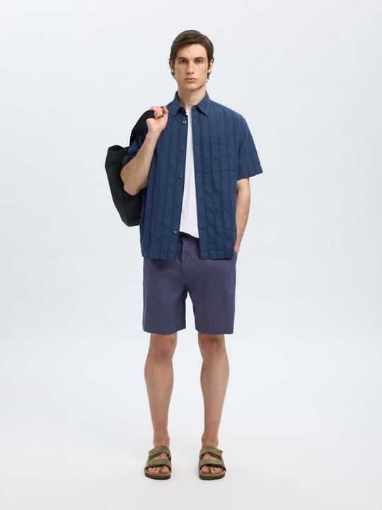 Image du produit Selected Homme Loose Fit Shorts aus Leinengemisch (XL)