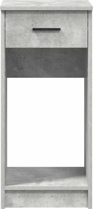 Productafbeelding VidaXL Computerkast met lade beton grijs 35x45x77 cm PC-kast (35 x 45 x 77 cm)