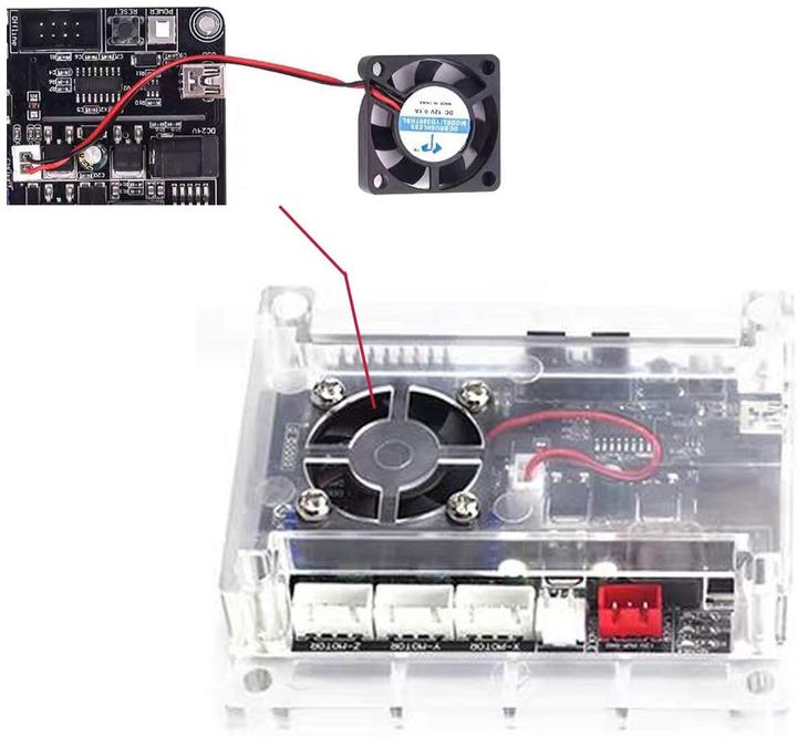 Produktbild Rattmmotor GRBL Lasermodul Steuerkarte