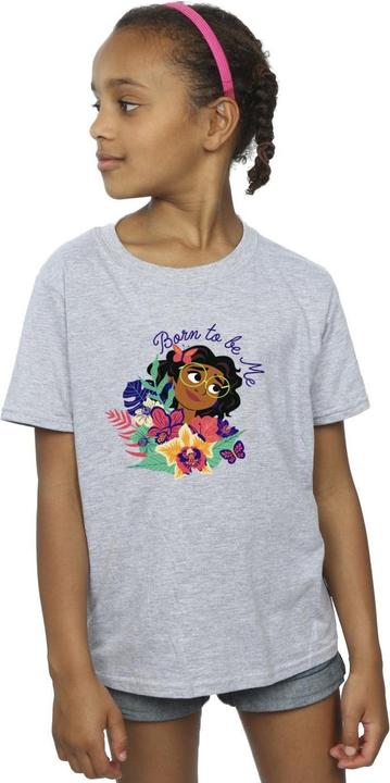 Actual product image Disney Girls Encanto Born To Be Me Cotton T-Shirt (104)