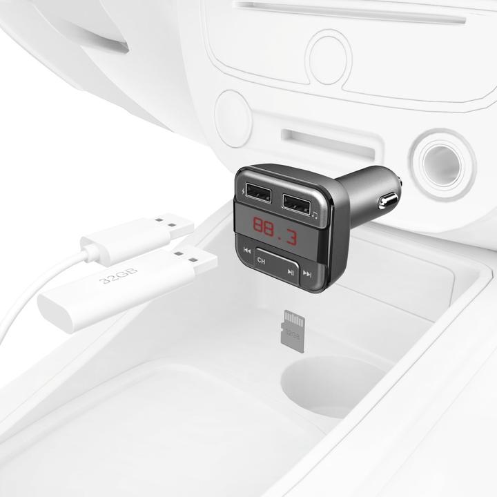 Actual product image Hama FM Transmitter