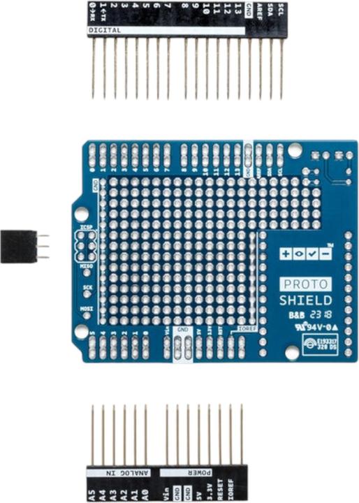 Actual product image Berrybase Arduino Proto Shield Rev3 (Uno Size)