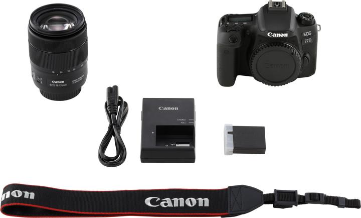 Produktbild Canon EOS 77D Kit (18 - 135 mm, 24.20 Mpx, APS-C / DX)