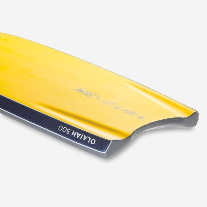 Immagine prodotto Olaian Bodyboard Fortgeschrittene Double Stringer BB500 grau/gelb