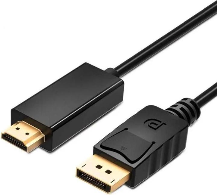 Actual product image Hermex DP to HDMI connection cable (2 m, DisplayPort, HDMI)