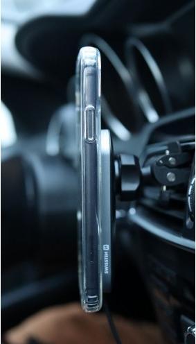 Actual product image Swissten Clear Jelly MagStick iPhone 11 Transparent Cover (Apple iPhone 11)