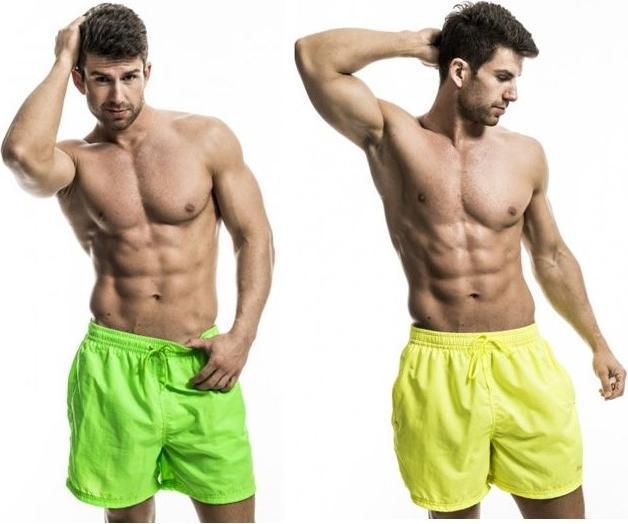 Swim & Fun Herren Bermudas neon