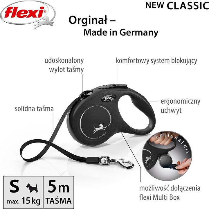 Image du produit Flexi Nouvelle ceinture classique (S, Chien, Promenade)