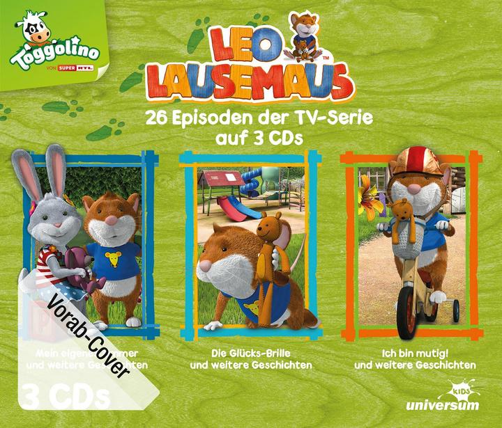 Actual product image Leonine Leo Lausemaus radio play box 3 (German)