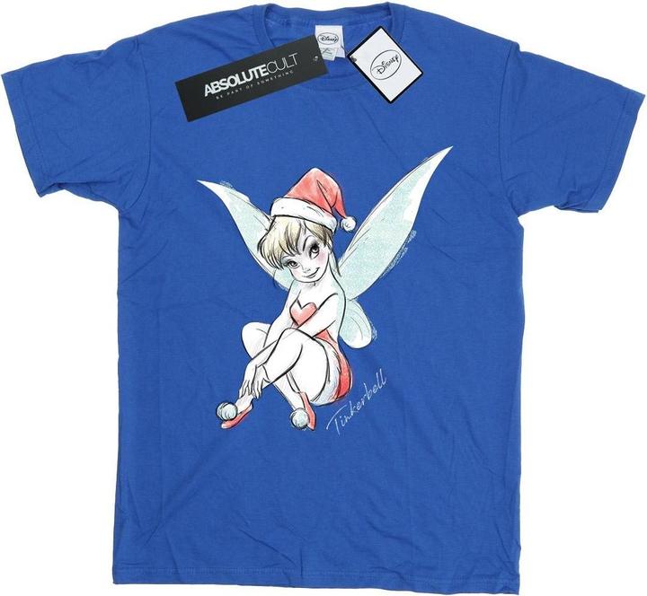 Immagine prodotto Disney Tinkerbell Christmas Fairy Maglietta Ampia Donna (L)