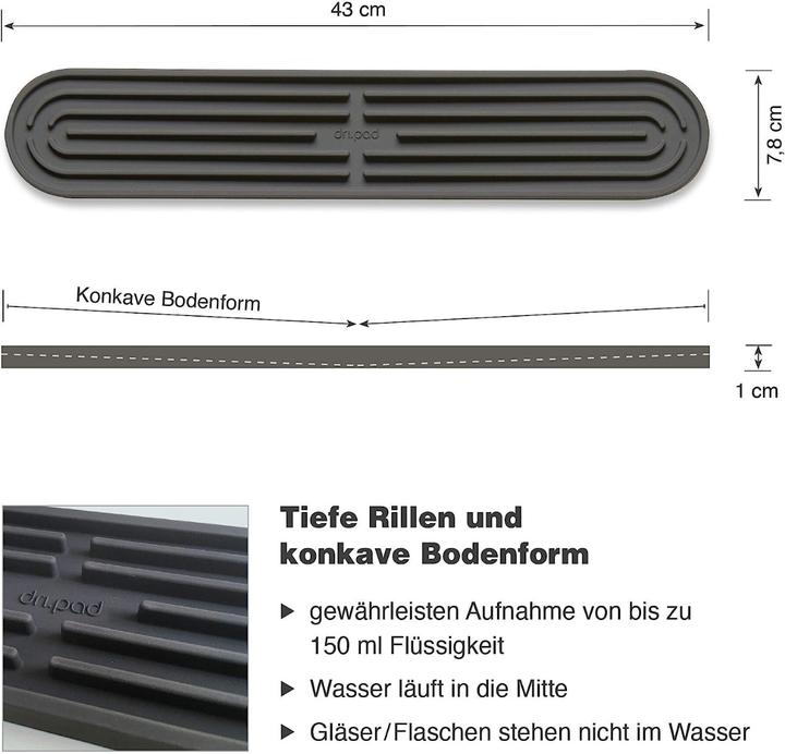 Actual product image Sanni Shoo Dripping mat dri.pad