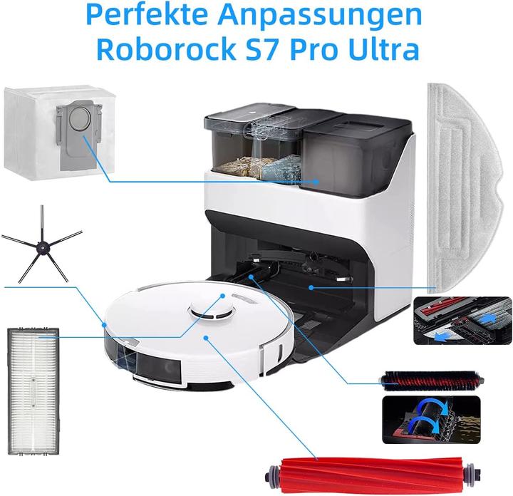 Produktbild Home 16-teiliges Zubehörset für Roborock S7 Pro Ultra