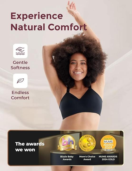 Produktbild Momcozy Nursing Bra black M (M)