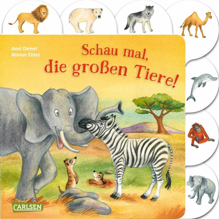 Image du produit Regardez les gros animaux! (Allemand)