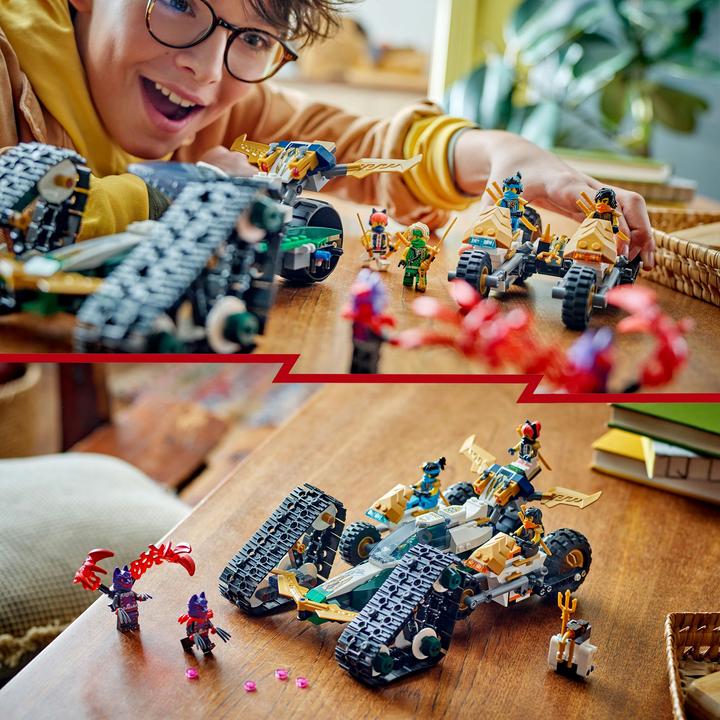 Actual product image LEGO Combined caterpillar of the Ninja team (71820, LEGO Ninjago)