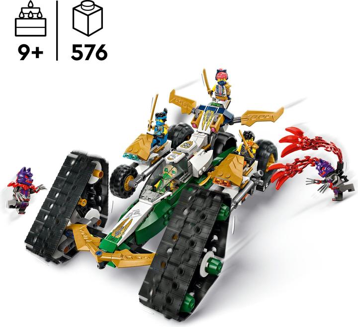 Actual product image LEGO Combined caterpillar of the Ninja team (71820, LEGO Ninjago)