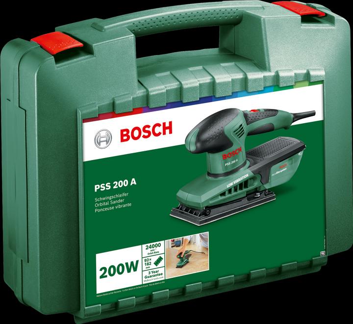 Immagine prodotto Bosch Home & Garden Pss 200 A (Levigatrice orbitale, 200 W)