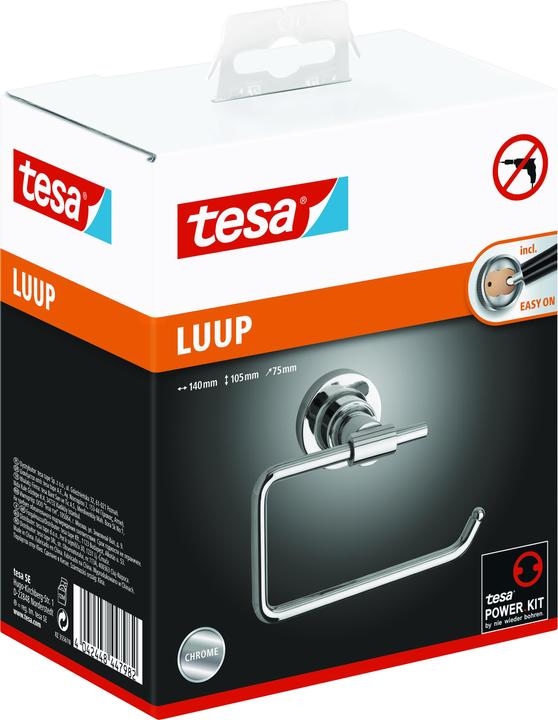 Actual product image tesa Support papier toilette luup chromé