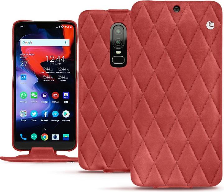 Produktbild Noreve Lederschutzhülle vertikal (OnePlus 6)