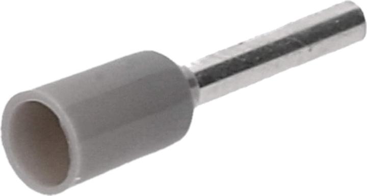 Actual product image Kalitec 500 pcs Cembre wire end ferrules insulated 0.75mm2 8mm long grey PKD7508 I Industrial quality from