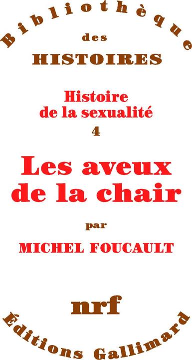 Actual product image Les aveux de la chair (French, Foucault Michel, 2018)