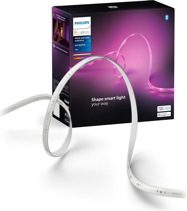 Actual product image Philips Hue Lightstrip Solo (Multicoloured, 1000 cm, Indoor)