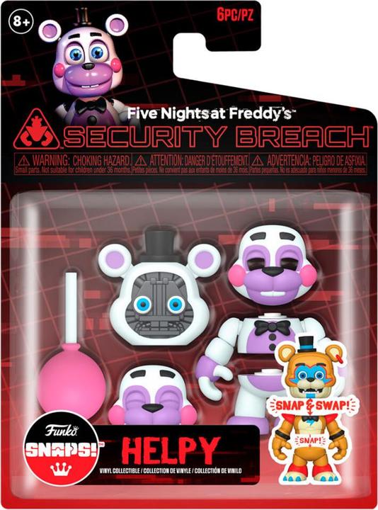 Actual product image Funko Five Nights at Freddy's Snap action figure Helpy 9 cm