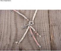Rayher Metal ornamental element: flower, 12mm ø, antique