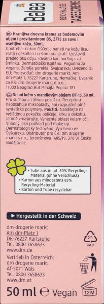 Produktbild dm Balea Tagescreme (50 ml, Tagescreme, SPF 15)