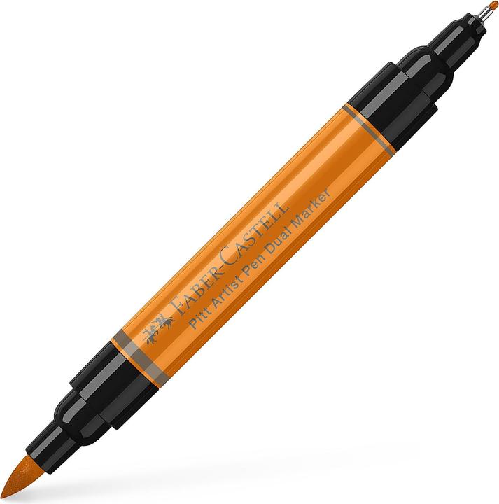 Image du produit Faber-Castell Stylo à encre de Chine Pitt Artist Pen Dual Orange (Orange, 1 x)