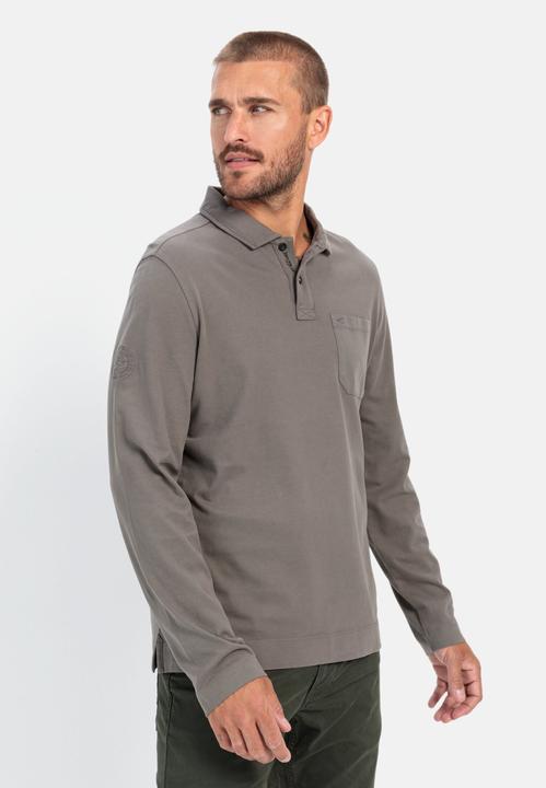 Produktbild Camel Active Langarm Poloshirt aus zertifiziertem Organic Cotton (L)