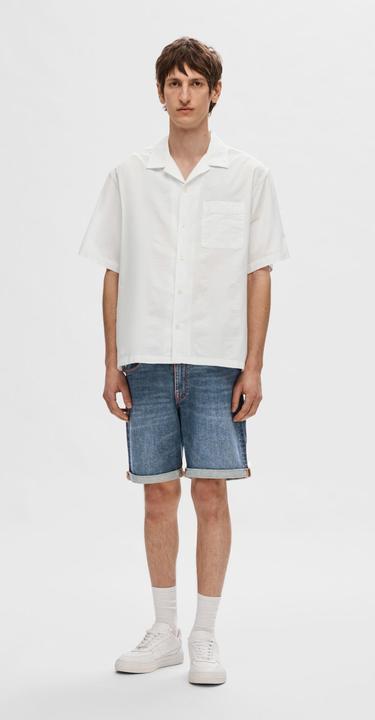 Produktbild Selected Homme Seersucker Kurzarmhemd (L)