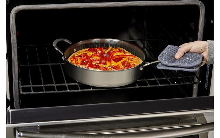 Image du produit Livington Titan Pan (28 cm, Poêle à frire, Acier inoxydable, Aluminium)