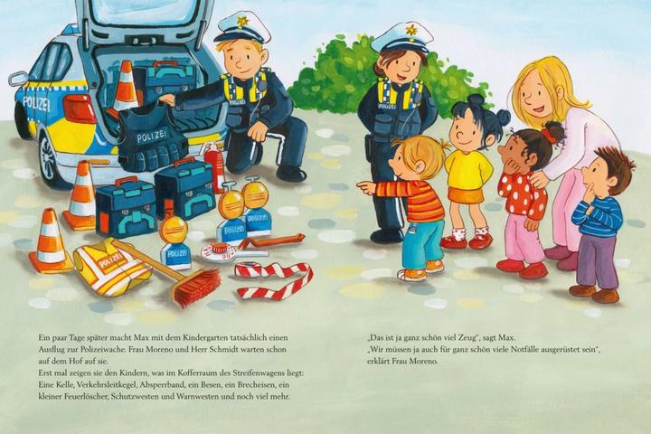 Immagine prodotto Max-Bilderbücher: Max und die Polizei (Tedesco, Christian Tielmann, 2021)