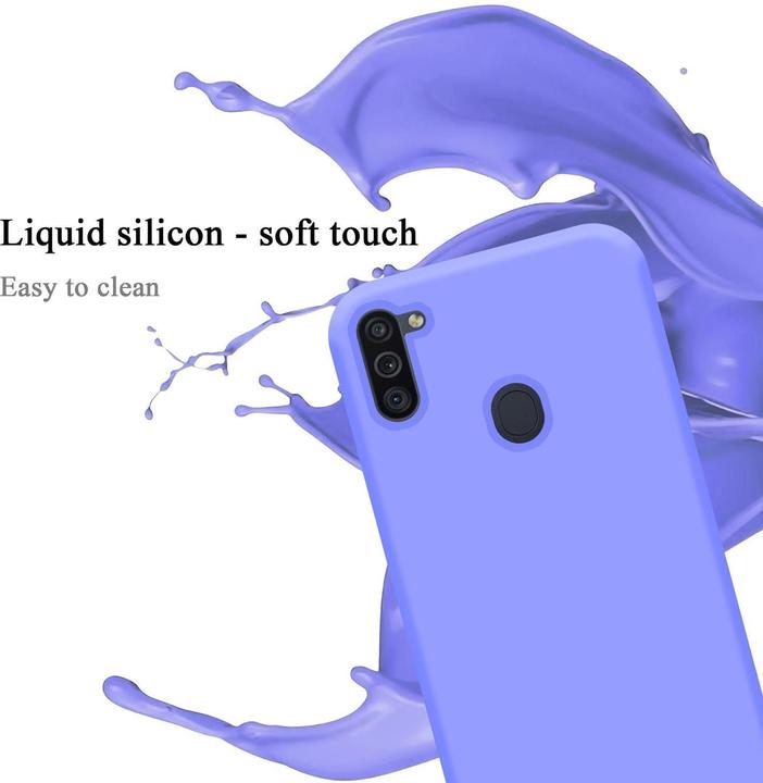 Immagine prodotto Cadorabo Copertura della cassa del silicone liquido TPU (Samsung Galaxy M11, Samsung Galaxy A11)