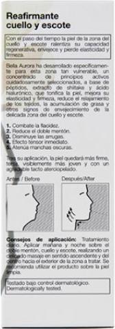 Actual product image Bella Aurora Splendor Firming Neck and Décolleté Cream 50ml (50 ml, 24h cream)