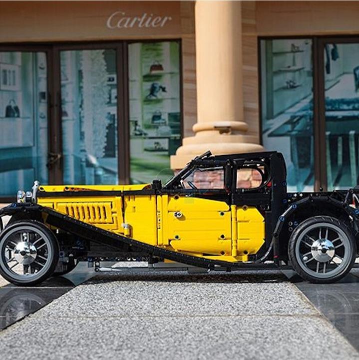 Actual product image Mould King Vintage car 50T