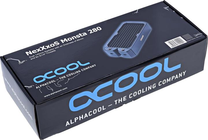 Actual product image Alphacool NexXxoS 280mm (140 mm)