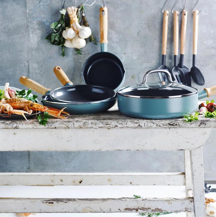 Produktbild Greenpan Mayflower (28 cm, Pfannenset + Topfset, Aluminium)