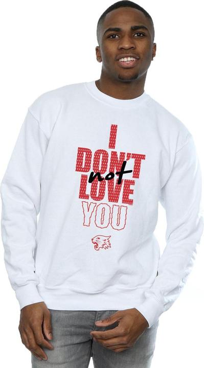 Actual product image Disney Mens High School Musical The Musical Not Love You Sweatshirt (M)