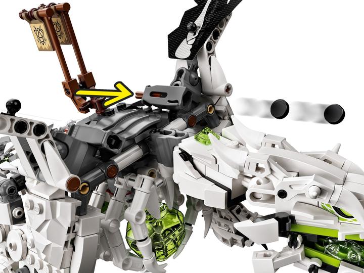Immagine prodotto LEGO Drago dello Stregone Teschio (71721, LEGO Ninjago)