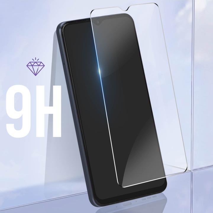 Actual product image Avizar 9H hardness glass display protection film (1 Piece, Realme C33)