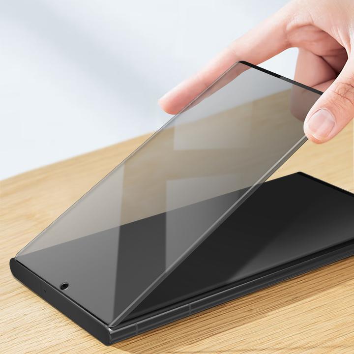 Actual product image prio Privacy glass screen protector (1 Piece, Samsung Galaxy S21)