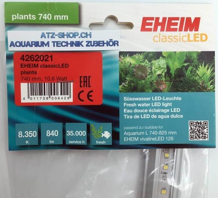 Actual product image Eheim Light source classicLED plants 740 mm 10.6 W (LED, 10 W)