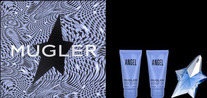 Actual product image Thierry Mugler Angel Set Eau de Parfum 25ml + Body Lotion 50ml + Shower Gel 50ml (Fragrance set)